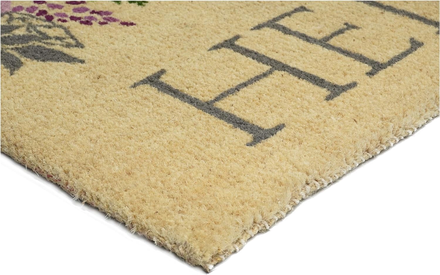 Calloway Mills 112903048 Blossoming Floral Hello Doormat 30" x 48"