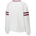 thumbnail image 3 of Women's Concepts Sport  White Florida State Seminoles Borough French Terry Arch Over Long Sleeve Top, 3 of 3