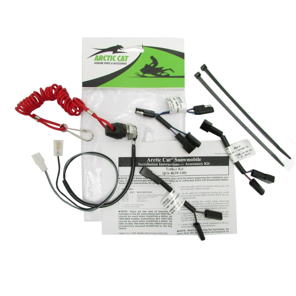 Arctic Cat New OE Ignition Safety Kill Switch Tether Lanyard Kit M CF F