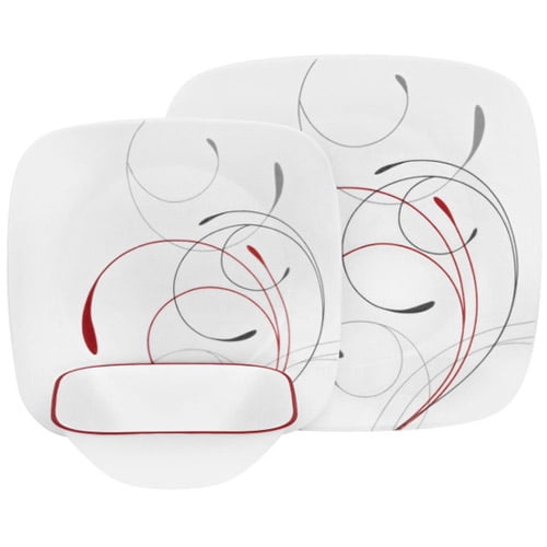 Corelle Squares 12piece Dinnerware Set,