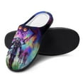 thumbnail image 4 of Men The Legend of Zelda Slippers Non-Slip Fuzzy House Slippers Warm Soft Plush Winter House Shoes Indoor Outdoor Slip-On Shoes, 4 of 7
