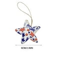 thumbnail image 4 of Bouanq 4th of July Decorations 10PCS Patriotic Hanging Star Independence Day Star Hanging Ball Ornaments for Independence Day Home Decoration on Clearance, 4 of 7