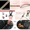 thumbnail image 5 of Heavy Duty Dog Leash, 4-7FT Shock Absorbing Bungee with 2 Padded Handles, Metal Carabiner & Seatbelt for Large Dogs, 5 of 8