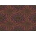 thumbnail image 1 of Ahgly Company Machine Washable Indoor Rectangle Transitional Sienna Brown Area Rugs, 6' x 9', 1 of 7
