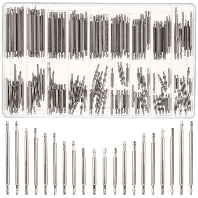 180Pcs Watch Wrist Band Repair Pin Watch Strap Fix Tools Useful Watch Strap Replacement