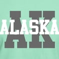 thumbnail image 3 of CafePress - AK Alaska Dark T Shirt - Men's Classic Graphic Cotton T-Shirt, 3 of 4