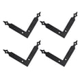 thumbnail image 4 of YSNOOWE Flat Metal Brackets Iron 4Pcs 4.91x4.91x0.08in, 4 of 6