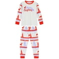 thumbnail image 2 of Unique Bargains Christmas Long Sleeve Tee with Pants Lounge Family Pajama Sets M Big Boys, 2 of 5
