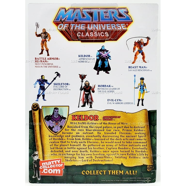 Masters of the Universe Classics Keldor Action Figure 2009 Mattel
