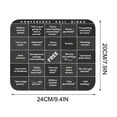 thumbnail image 4 of Sentmoon Mouse Pads for Desk Mousepad Keyboard Office Table Mat Custom Leather Mouse Mat Large Business Multifunctional Table Mat, 4 of 7