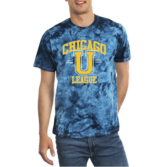 Retro Vintage Chicago League Tie Dye Crystal Men -Image by Shutterstock, Male Small