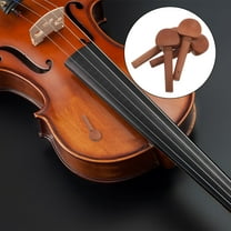 Raindrops 4pcs Violin Tuning Pegs Wood Violin Pegs Replacement For 3/4-4/4 Violins Ideal For Violinists Violin Parts And Accessories