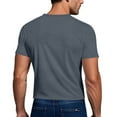 thumbnail image 5 of Paiwinds Men's Athletic Short Sleeve Shirt & Workout Tee, Solid Color Quick-Dry Breathable Top for Exercise, Running, and Casual Use, Extended Sizes Available, 5 of 7