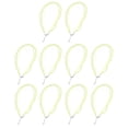 thumbnail image 1 of Paquete de 10 cordones de cinta, nudos ajustables, collar, cuerda, suministros para fabricación de joyas, 1 of 5