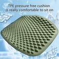 thumbnail image 5 of Blateno Gel Seat Cushion for Long Sitting (Thick & Extra Large), Gel Cushion for Wheelchair Soft and Cool Pad, Gel Car Seat Cushion Breathable, Gel Seat Cushion for Office Chair for Hip Pain, 5 of 8