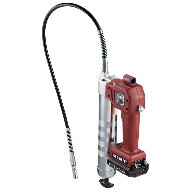 Alemite 14.4 Volt LithiumIon BatteryPowered Grease Gun 586 Series
