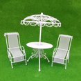 thumbnail image 2 of Muebles de Lounge Zulema 1:12 sombrilla blanco, 2 of 8