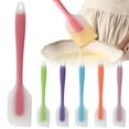 thumbnail image 4 of Huayishang Cooking Utensils 2PCS Silicone Spatula Set Translucent Rubber Spatulas Heat Non Stick Kitchen Utensils For Cooking Baking And Mixing, 4 of 8
