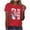 #01 Red, variant on Copa Mundial 2026 Graphic Tees for Women Casual Short Sleeve Round Neck Soccer T-shirts Fashion Football Print Tshirts for Game Day Stadium Wear S