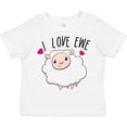 thumbnail image 3 of Inktastic I Love Ewe- cute sheep Boys or Girls Toddler T-Shirt, 3 of 5