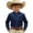 00-Navy611, variant on Tiijoy Boys Cowboy Shirt Western Cowboy Print Button-Down Long Sleeve Shirt, Sizes 4-13