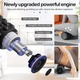 thumbnail image 2 of Foam Roller , Electric Fashion Roller With 5 Stage Vibration Massage Roller Rechargeable Fitness Roller Muscle Roller Intense Deep Vibration Foam Roller For Deep Tissue, 2 of 8