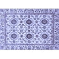 thumbnail image 1 of Ahgly Company Indoor Rectangle Abstract Blue Modern Area Rugs, 7' x 10', 1 of 4
