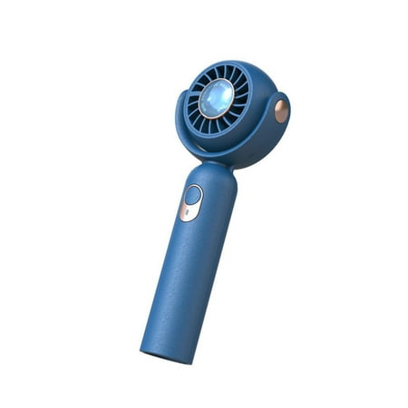

Fans on Sale and Clearance! Uhuya Portable Fan Handheld Fan Small Fan USB Rechargeable Battery Operated and 3 Adjust-able Speed Wearable Hanging Neck Fans for Indoor and Travel Blue