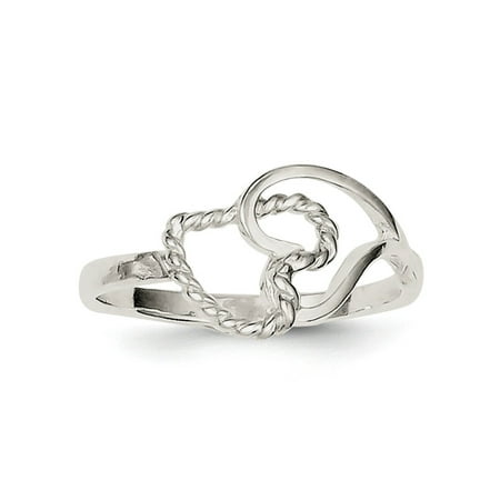 Sterling Silver Heart Ring (Kevin Hart Best Moments)