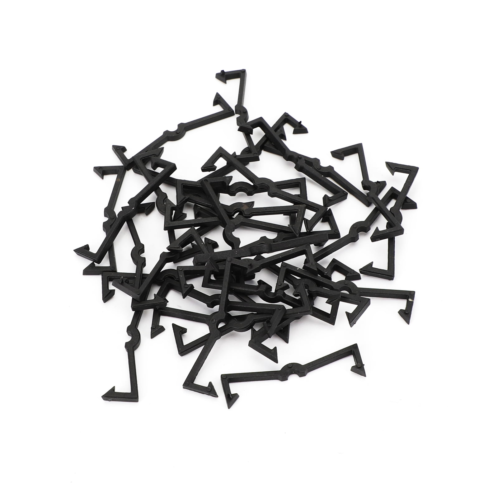 Motor Genic 32PCS Plastic Retaining Clips Peg Board Locks Hook For Garage Organization