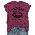 thumbnail image 2 of Womens Athletic Tops Neck Women Summer Tunics Size Small Womens Tops Women T Shirts Summer Running Tee Shirts Short Sleeve Loose Casual Tee Handstand Shirt Long Sleeve Long Purple XXL, 2 of 2