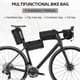 thumbnail image 5 of Bolsa para manillar de bicicleta, bolsa de almacenamiento para bicicleta, bolsa para cuadro de bicicleta, bolsa para patinete con cremallera impermeable, accesorios para bicicleta, 5 of 5