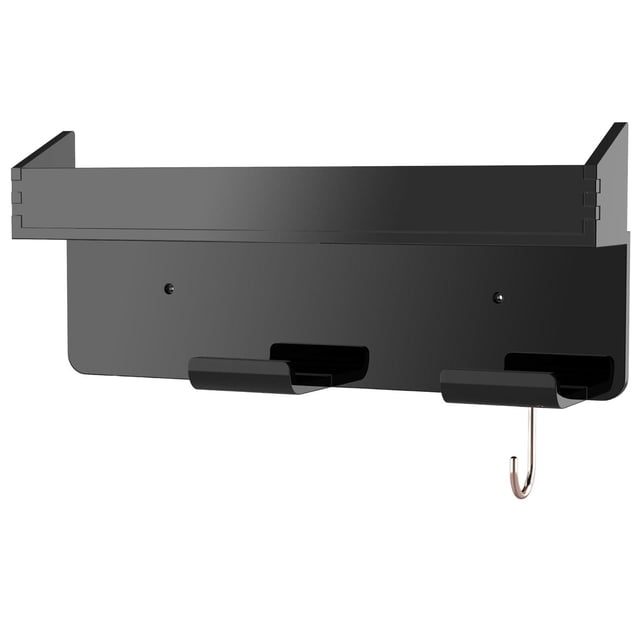 Soporte multifuncional para secador de pelo Salvador Negro