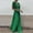 Green, variant on Women Wrap V Neck Ruffle Sleeve Tiered Midi Dress Tie Waist A Line Long Party Dress Women Dresses Wedding Mesh Dresses for Women plus Long Dresses for Women Evening Pageant Interview Dresses Dresses