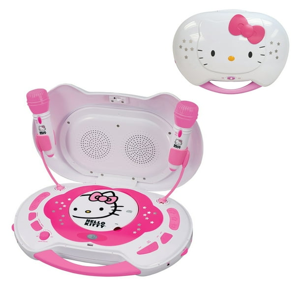  Hello Kitty CD  Karaoke System CD  Player Walmart com 
