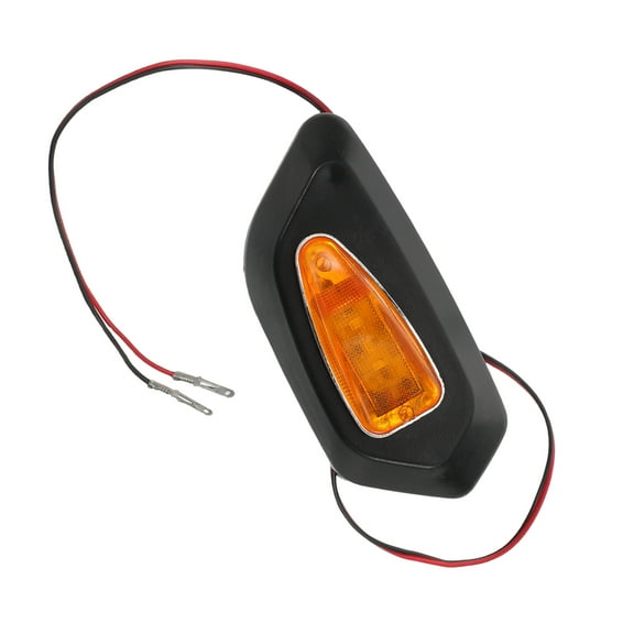 GOOHOCHY ATV Motorcycle LED Turn Signal Lights 50CC-125CC with Plastic Shell for Night Riding for Motorbikes and Bicycles Lights Indicators