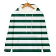 thumbnail image 6 of Bovemsi Sweatshirt for Women Oversized Striped Plus Size Sweatshirts Long Sleeve Sweaters Pullover Fall Clothes With Pocket Comfort Hoodie, 6 of 9