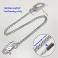 thumbnail image 4 of Ahiller Hip-Hop Style Keychain, Rocker-Inspired Jeans Chain/Wallet Chain Streetwear Accessories 25-Foot Extended Chain for Daily Wear The Perfect Christmas Gift, 4 of 8