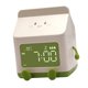 thumbnail image 4 of Reloj despertador para dormitorio, reloj de escritorio, pantalla semanal, temporizador silencioso, reloj digital creativo Verde, 4 of 9
