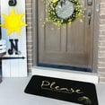 thumbnail image 5 of Please Remove Your Shoes Doormat Funny Welcome Mats Outdoor Front Door Non-Slip Rubber Mat for Home Funny Doormat Indoor Entryway Durable Rug 30" x 17", 5 of 5