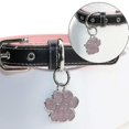 thumbnail image 5 of Etiquetas personalizadas para perros y gatos, etiquetas grabadas para gatos, perros, cachorros, mascotas, nombre de identificación, colgante de etiqueta, accesorios para mascotas, pata JFHHH pequeña, 5 of 5