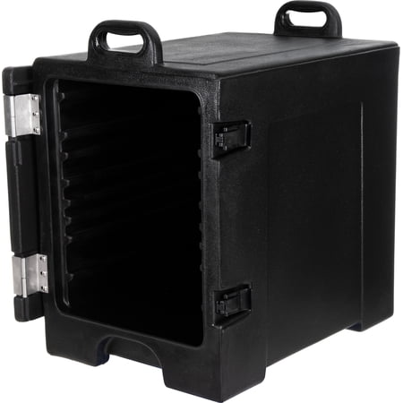 Carlisle Cateraide Insulated Front Loading Food Pan Carrier, 5 Pans, Black