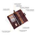 thumbnail image 2 of Women Wallet Zipper Replacement Coin Pocket Rectangular Card Holder Purse Holder Photo Folder Cash Compartment Purse Birthday Gift Coffee, 2 of 9