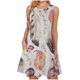 thumbnail image 1 of Mujeres verano casual sin mangas cuello redondo gradiente impreso bolsillo manga vestidos vestido suelto OAVQHLG3B Store lin121212, 1 of 5