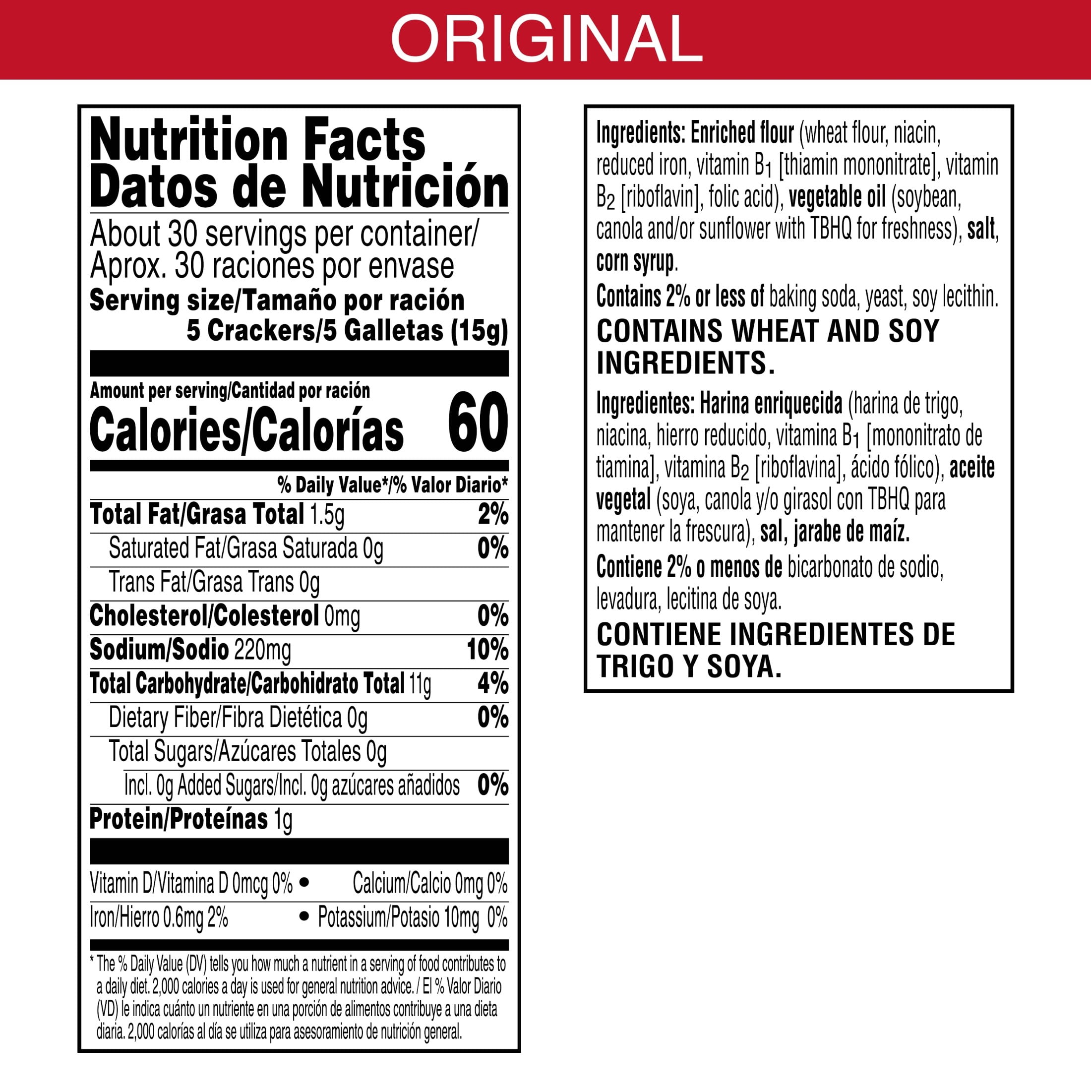 (3 pack) Zesta Original Saltine Crackers, Soup Crackers, 16 oz