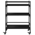 thumbnail image 5 of vidaXL Kitchen Trolley Black 65x40x86.5 cm Engineered Wood, 5 of 5