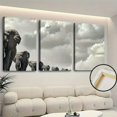 thumbnail image 2 of Shadudu Elephants Modern Prints Set of 3 Large Size 16x24 Inches Unframed Waterproof High-Quality Decor for Home Office Hotel Lobby Restaurant 16x24x3pcs, 2 of 8