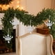 thumbnail image 4 of Vintage Style Flocked Velvet Christmas Ornaments Set of 2, Conical Shaped Decorative Balls for Holiday Tree Decor, 4 of 7