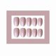 thumbnail image 3 of 24pcs Solid Color False Nails Girls Sweet Style Short Press On Nails Wearable, 3 of 4