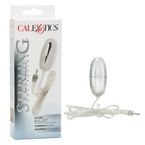 CalExotics Sterling Metallic Collection Solo Silver Bullet Plug-In Silver
